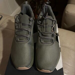 Men's Adidas Army Green Athletic Shoes, Size 11.5, New